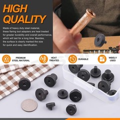 14Pcs Double Flares Adapters Tool Kit 3/16-5/8 Inch OD Tubing Flaring Replace&hellip;