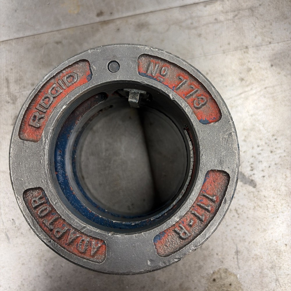 Ridgid No. 773 Adaptor 111-R Die Head Adapter For 700 PowerDrive Threader