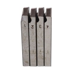 Steel Dragon Tools&reg; 47750 1in.-2in. Alloy RH NPT Universal Pipe Dies Fits