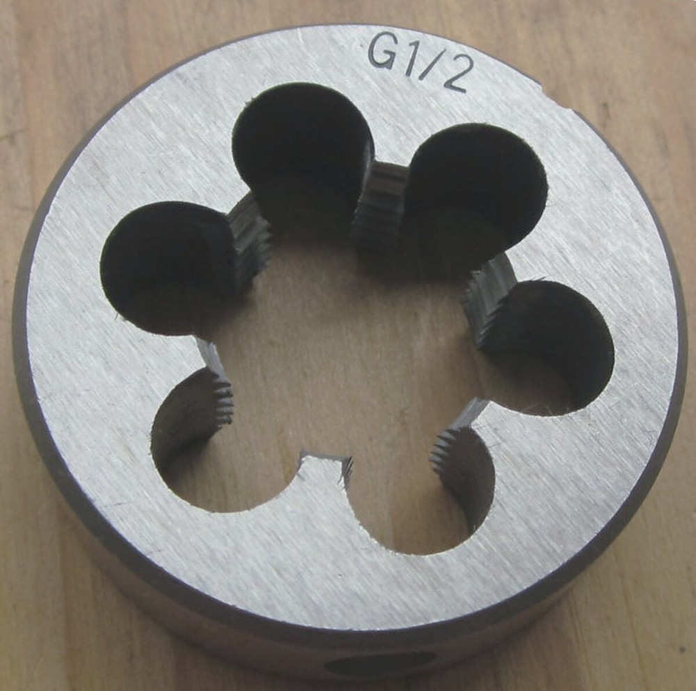 1/2&Prime; &ndash; 14 BSPP Left hand Thread Pipe Die [M158a]