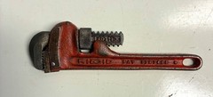 Vintage RIDGID 6&Prime; Pipe Wrench 3/4&Prime; Capacity Ridge Tool Elyria Ohio USA