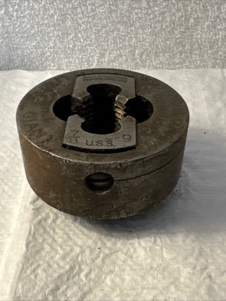 7/8&Prime; NC 9 Little Giant Pipe Threader Die Head 2 3/4&Prime; USA