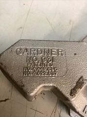 Gardner No. 931 Conduit Pipe Bender With Built In Level 1/2&Prime; Rigid 3/4&Prime; Thinwall