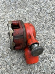 🇺🇸RIDGID 00-R Pipe Threader Threading Ratchet Head & 1&rdquo; Die Head🇺🇸