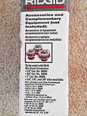 Ridgid 38540 OO-R Manual Pipe Threader Ratchet and Handle Assembly FREE SHIPPING