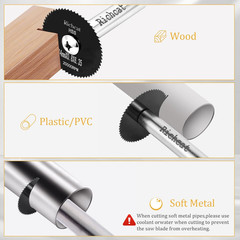 PVC Pipe inside Cutter, Internal Plastic ABS Pipe Cutter Set, 1/4&Prime; Hex Shank, Hi