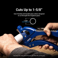 Capri Tools 1-5/8 in. Ratcheting Pipe Cutter