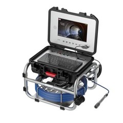 50M HD Drain Sewer Camera Pipe Inspection Camera Meter Counter 10inch Monitor