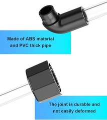 Durable AC Drain Line Unclogger with Wet/Dry Vacuum Attachment &ndash; 6 x 3 Inches