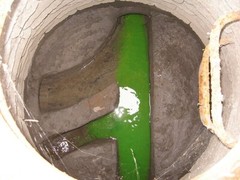 Fluorescent Water & Sewer Leak Tracer Dye, FLT Yellow/Green, 1 LB. Jar Powder