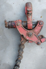 Ridgid 246 Chain Soil Snap Pipe Cutter 28 Inch Total Chain Length, No Handle