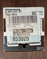 RIDGID 36900 Die Head NPT 1 Inch Right Hand Manual Threader; NEW IN BOX