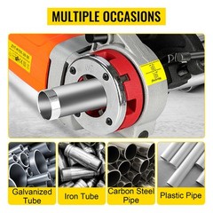 Electric Pipe Threader, 2300W Pipe Threading Machine with 6 Dies 1/2&Prime;-2&Prime;