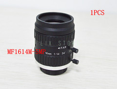 1PC MF1614M-5MP Lens Monitor million pixels Fixed focus 16MM HD