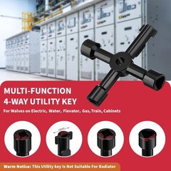Professional 2-in-1 Angle Stop Wrench with Fixed Ratchet for Efficient Plumbing