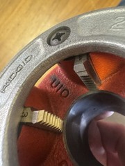 RIDGID 36900 Die Head NPT 1 Inch Right Hand Manual Threader