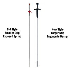 24 In. Ergonomic Handle, Flexible, 4 Claw Pick-Up Tool, Jewelry Retriever, Clog