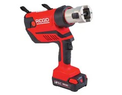 Ridgid RP 350 Steel Press Tool Kit 1/2&Prime;-1 with Two 18V Batteries & Charger 70138
