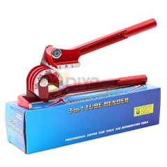 Tubing Tube Bender 1/4&Prime; 5/16&Prime; 3/8&Prime; Aluminum Copper Steel 90&deg; Fuel Brake Tool