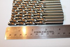 PRECISION TWIST DRILL 015606 F HSS JOBBER DRILL BIT 4 1/8&Prime;L &ndash; QTY OF 11 &ndash; NEW