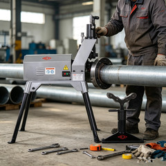 Electric Hydraulic Roll Grooving Machine 2&Prime;-12&Prime; Hydraulic Groove Cutting Machine