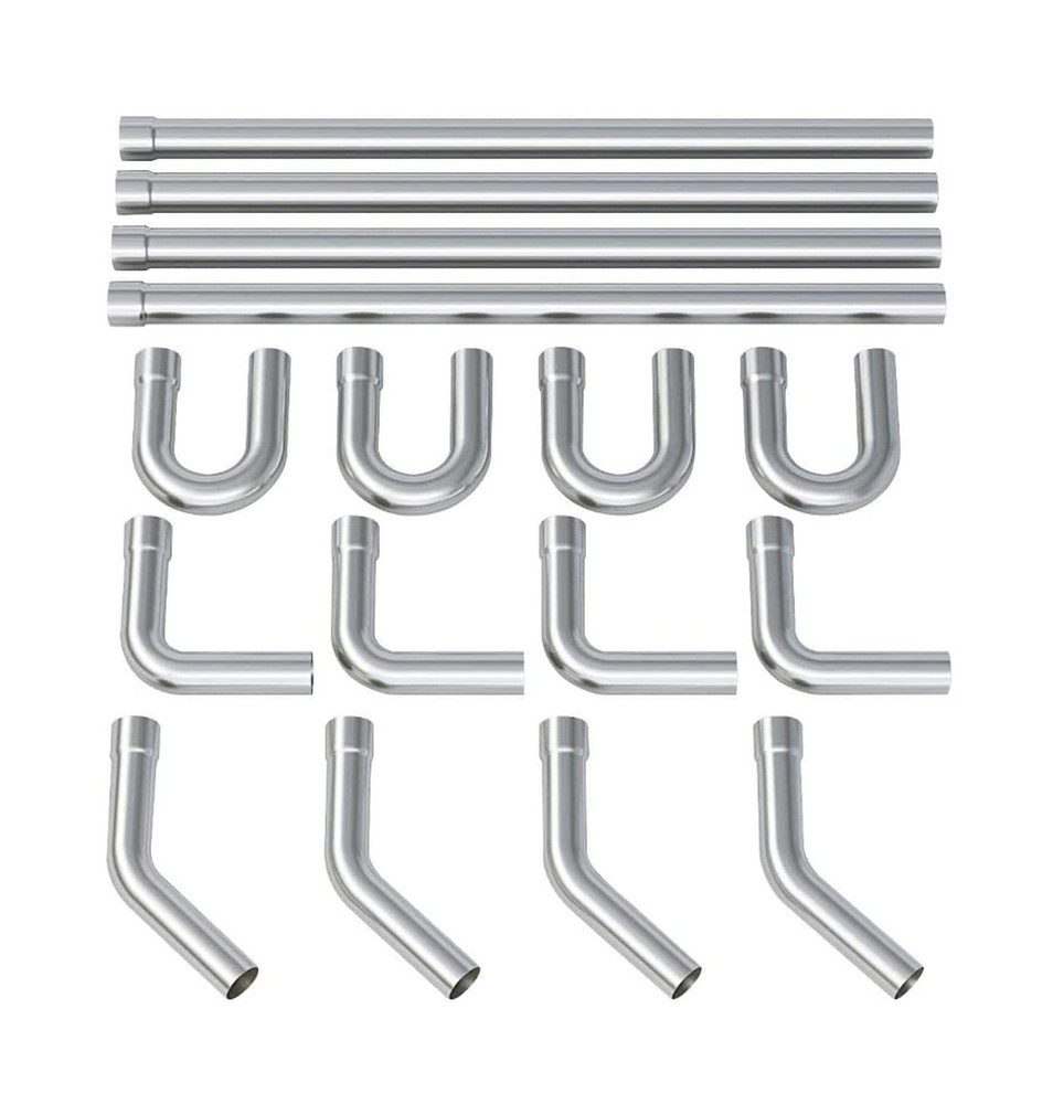A-KARCK Stainless Steel Mandrel Bends 16 Pcs, 3 Inches 304 Stainless Steel DI&hellip;
