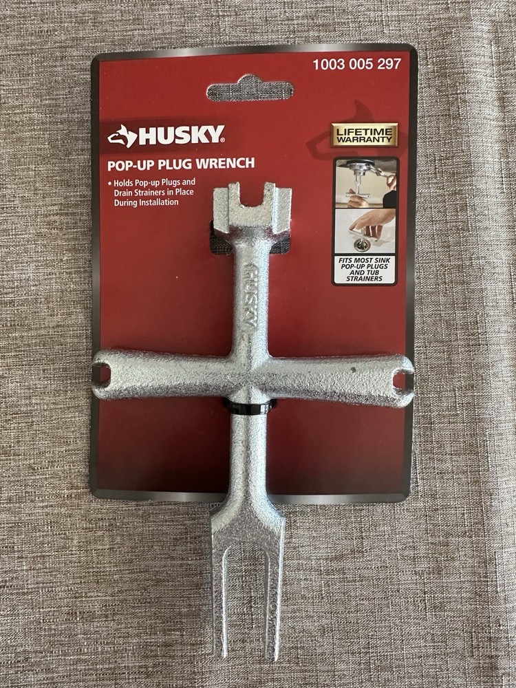 Lot 5 Husky Pop-Up Plug Wrench Drain Holder Tool 1003 005297 New