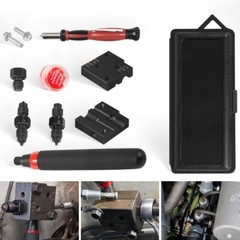 Single/Double Flaring Tool Kit 33260 for 3/16&Prime; and 1/4&Prime; Tubing on Most Vehicles