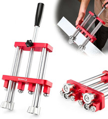 Sheet Metal Bender 2 Station Sheet Metal Roller Tool, 7 in Metal Roofing Tools f