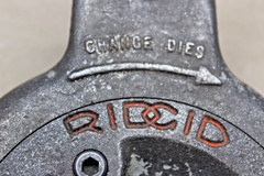 Ridgid 500B Bolt Die Head, 1/4 to 1&Prime;- No Cutters