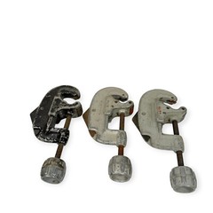Ridgid No. 20 5/8 in to 2 1/8 in OD Pipe Tube Cutter, 3 Pcs Made In USA