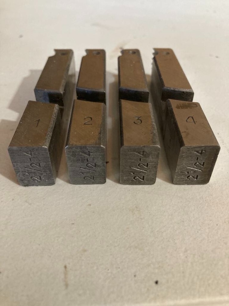 Steel Dragon Tools&reg; 2-1/2&Prime;- 4&Prime; Alloy Pipe Dies for 6790 Pipe Threading Machine