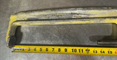 J.H. Williams No. 115 Agrippa 16&rdquo; Drop Forged C-Clamp 4&Prime; Throat Closes To 13&Prime;