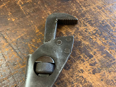 Vintage TTT True Temper/Bodmann 10&Prime; Roll Grip Pipe Wrench . Made in Germany Rare