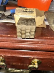 Toledo Beaver Die 7/8-9 Bolt Dies for No. 999 or 2&Prime; H.S. Opening Die Head Dies