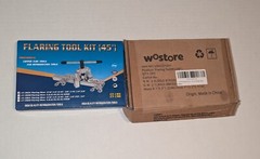 Flaring Tool Kit (45 Deg.) CT-195A, Sizes 3/16&Prime; 1/4&Prime; 5/16&Prime; 3/8&Prime; 7/16&Prime; 1/2&Prime; 5/8&Prime;