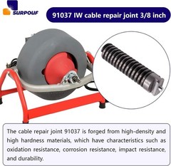 for RIDGID Drain Cleaning C Tools 3/8-Inch IW Cable Repair Coupling