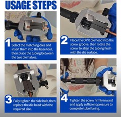 37&deg;/45&deg; Hydraulic Brake Line Flaring Tool Kit