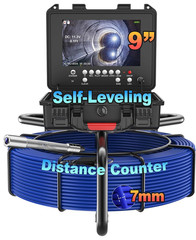 300FT Sewer Inspection Camera, 9&rdquo; HD Screen, Waterproof, DVR, 32GB
