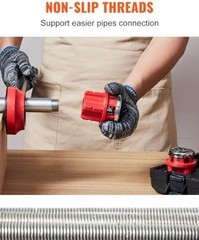 VEVOR Ratchet Pipe Threader Kit with 6 Dies, 1/4&Prime; NPT to 1-1/4&Prime; NPT Ratchetin&hellip;