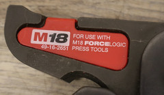 Milwaukee Tool 49-16-2651 3/4&Prime; Cts-V Press Jaw For M18 Forcelogic Press Tools