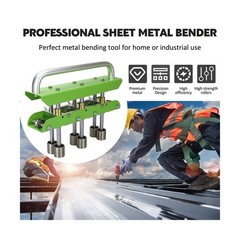 Three-Station Edge Roller Bender 0-90&deg;Bending Angle Adjustable for 29 to 22