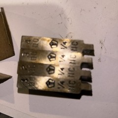 Toledo Beaver QO Type Bolt Threader Dies 1/4-20 UNC Bolt