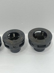 EGA MASTER PIPE THREADING DIE SET&ndash;1/4&Prime; TO 2&Prime; BSPT WITH RATCHET HANDLE HEAVY DUTY
