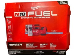 Milwaukee M18 FUEL RINGER Roll Groover for 2 in. &ndash; 6 in. Sch 10/40 Kit W/one key
