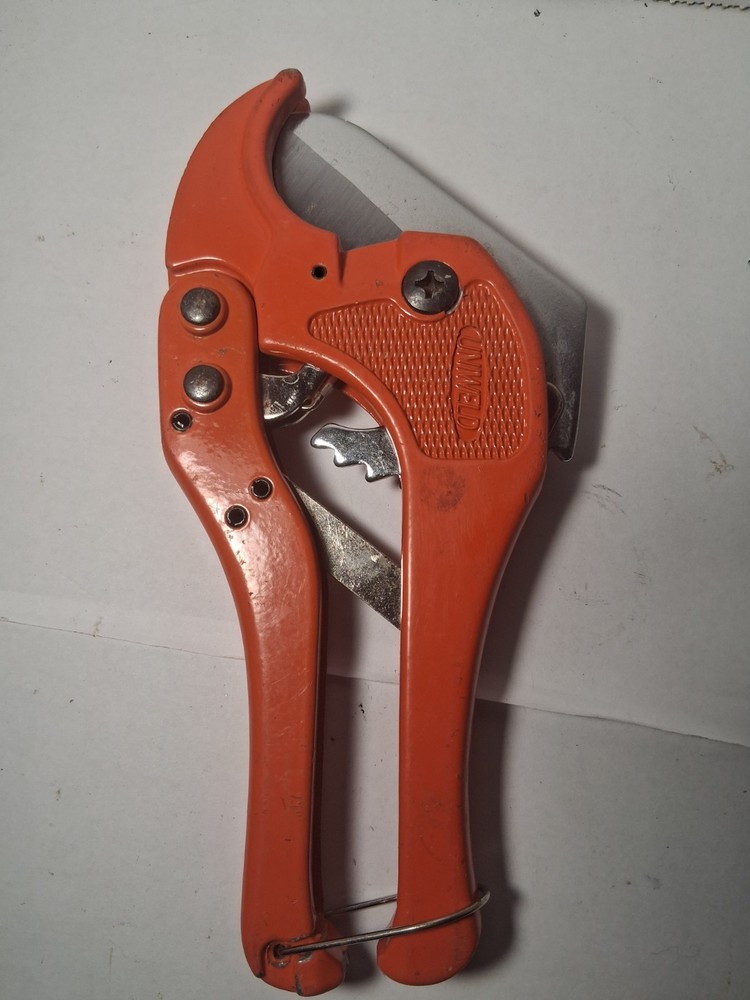 Uniweld 70078 PVC Pipe Cutters, up to 2-1/2 in, Ratchet Action