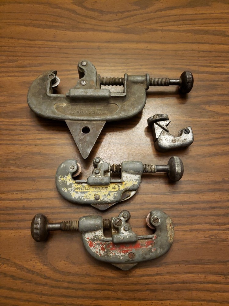 LOT OF 3 RIDGID TUBING CUTTERS