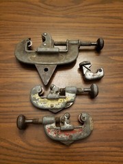 LOT OF 3 RIDGID TUBING CUTTERS