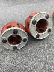 Vintage Rigid pipe threader with 2 dies (1/2 in. & 3/4 In.)