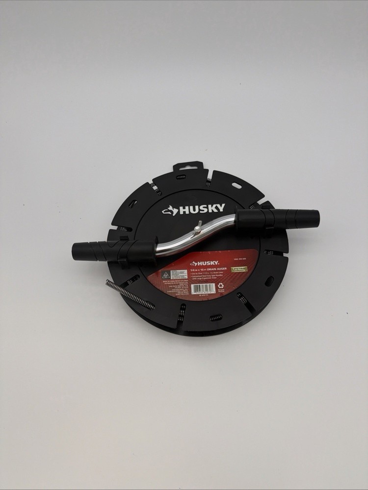 Husky Drain Openers Plumbing Snakes & Auger 1/4&Prime; x 15&prime; 1002494605